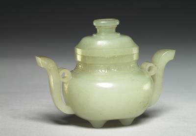 图片[3]-Jade censer, Qing dynasty (1644-1911)-China Archive